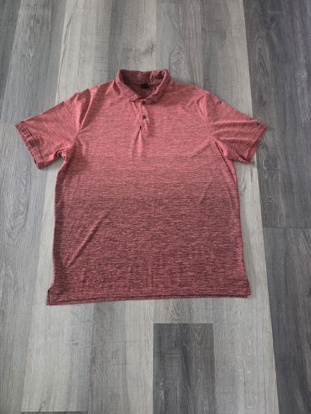 Oakley Men's Hydrolix Red Short Sleeve Polo Shirt Size XXL